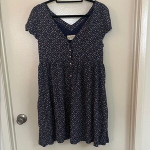 Denim & Supply Ralph Lauren Blue Floral Dress